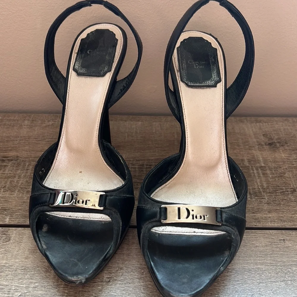 Black Dior shoes - Picture 2 of 4